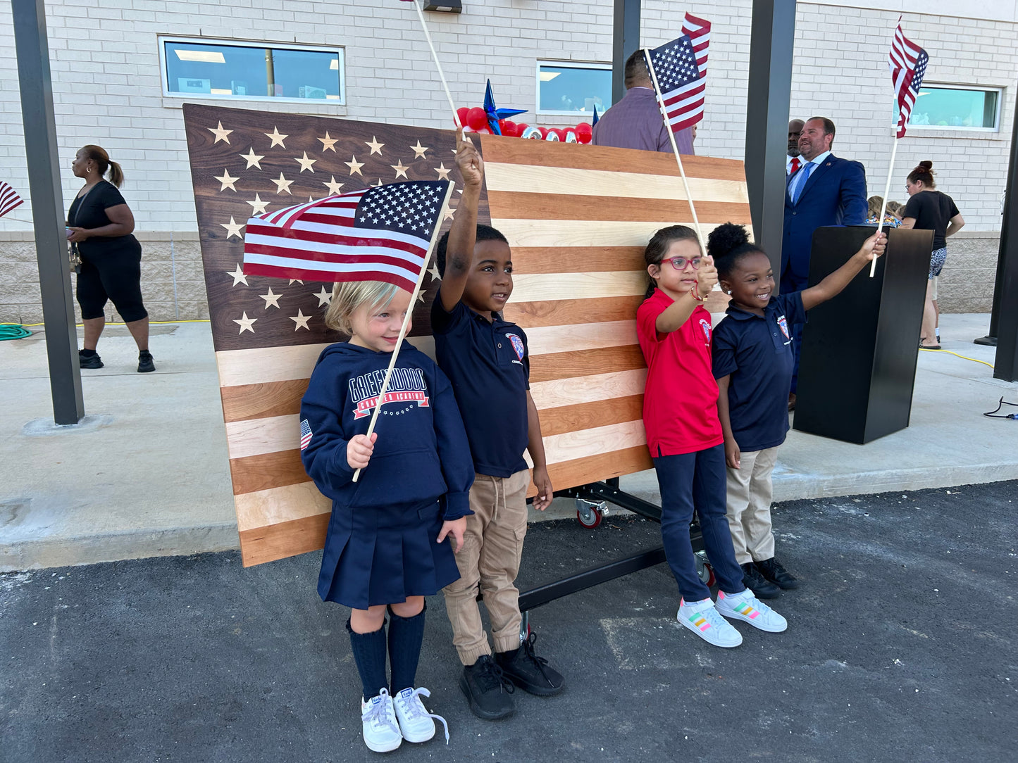 American Flag - 74"