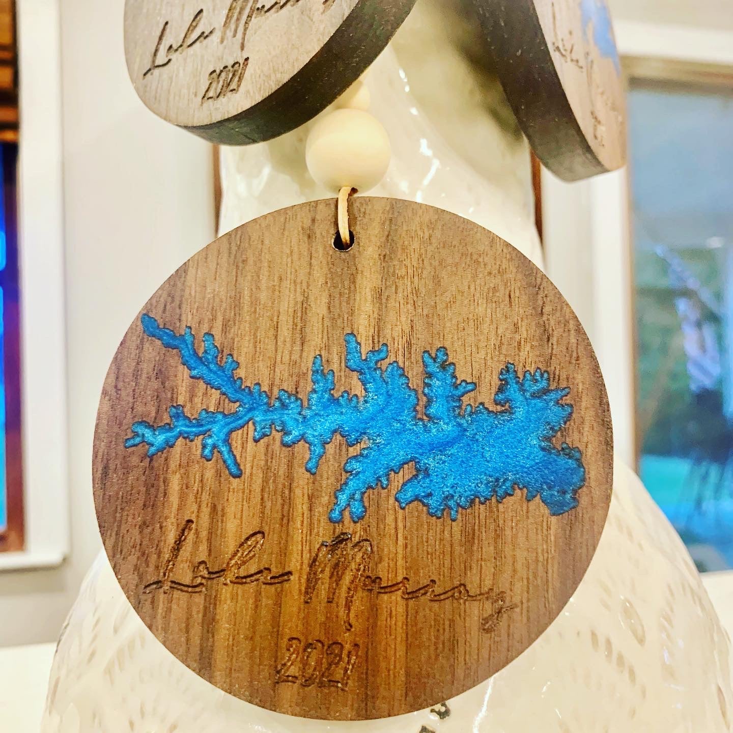 4" Lake Ornaments - Epoxy