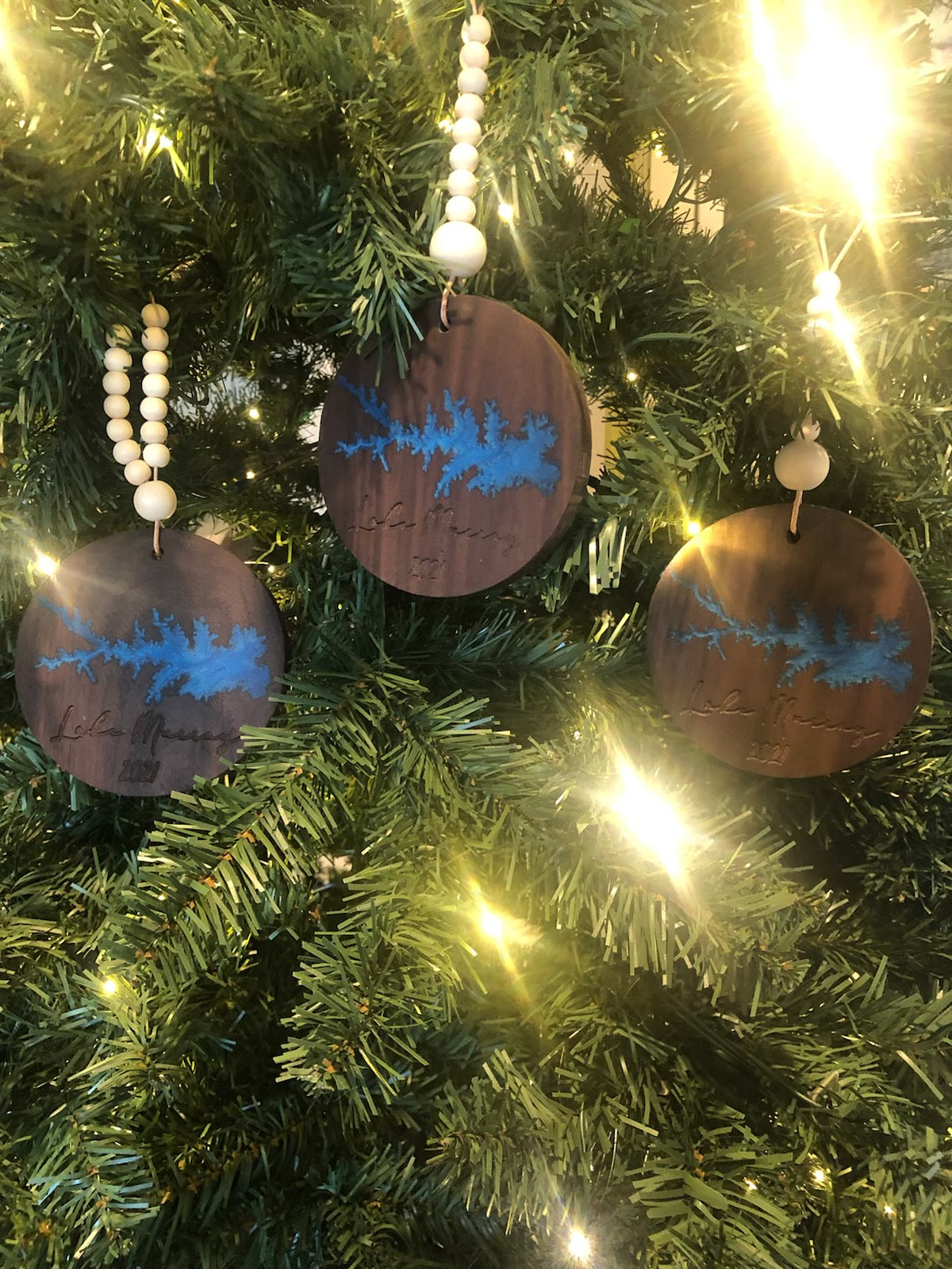 4" Lake Ornaments - Epoxy