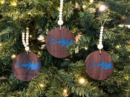 4" Lake Ornaments - Epoxy