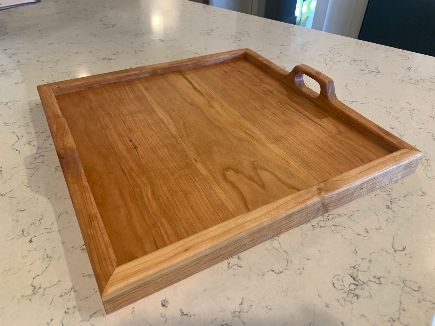 Cherry Ottoman Tray