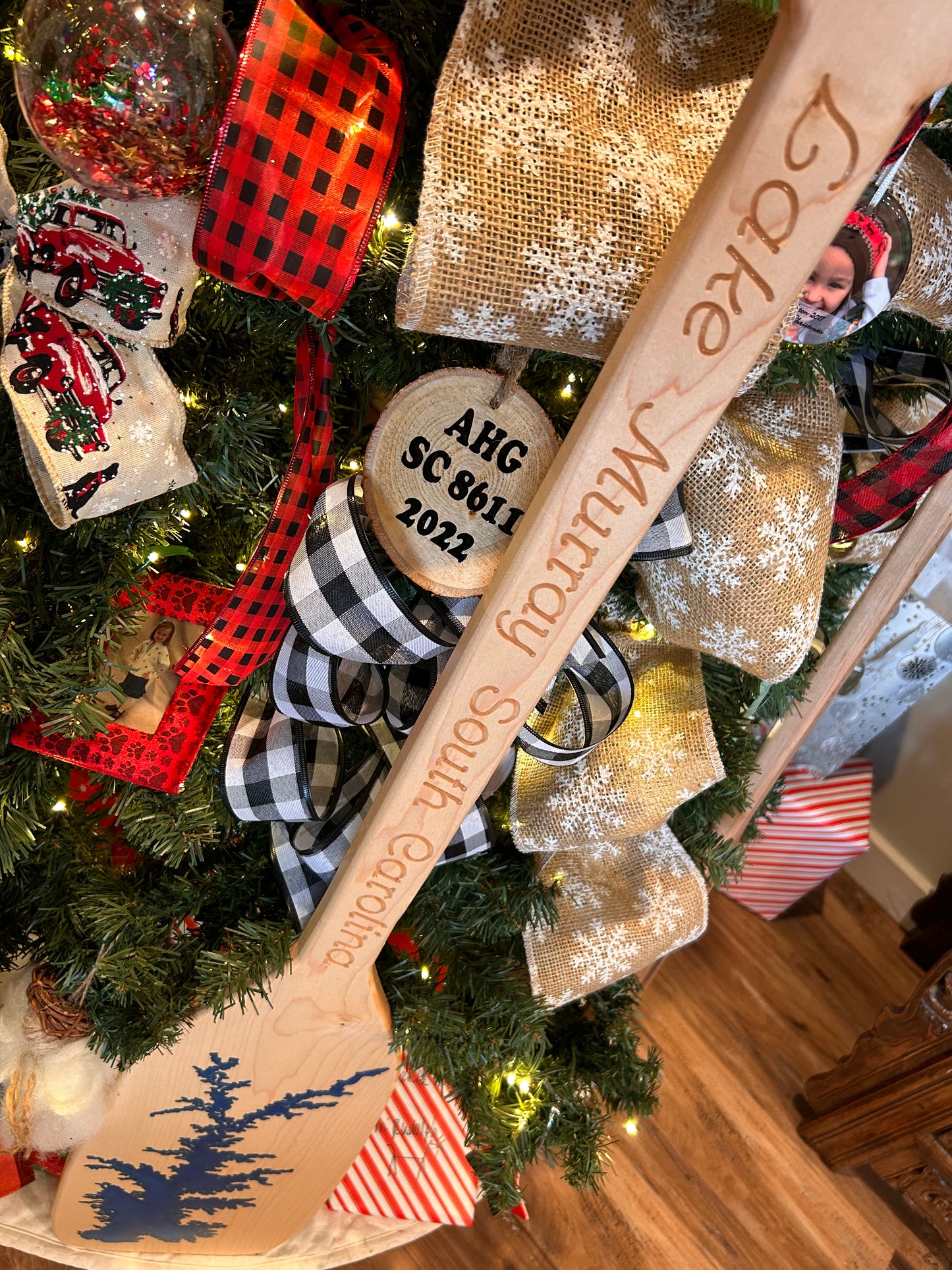 Handmade Solid Wood Oar