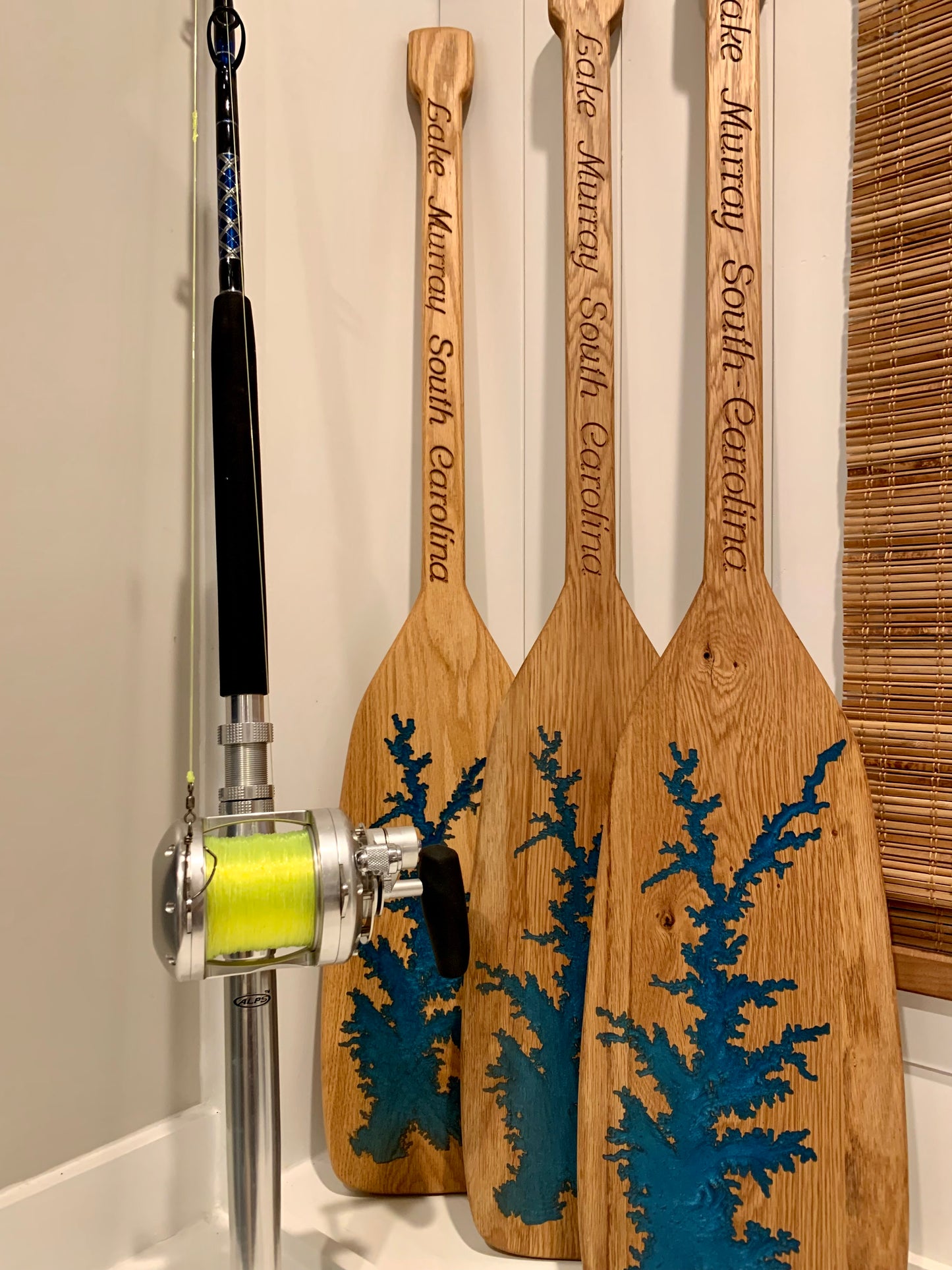 Handmade Solid Wood Oar