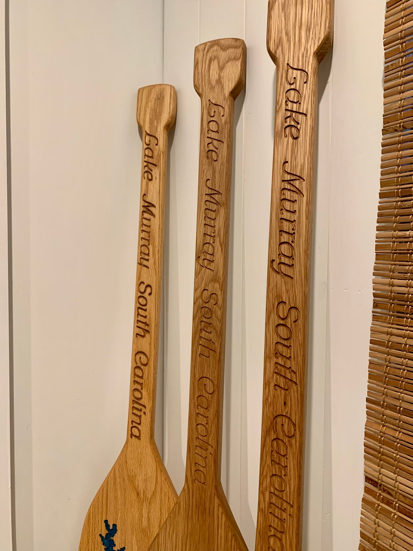 Handmade Solid Wood Oar