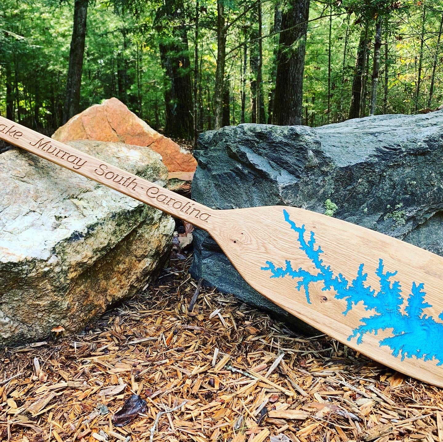 Handmade Solid Wood Oar