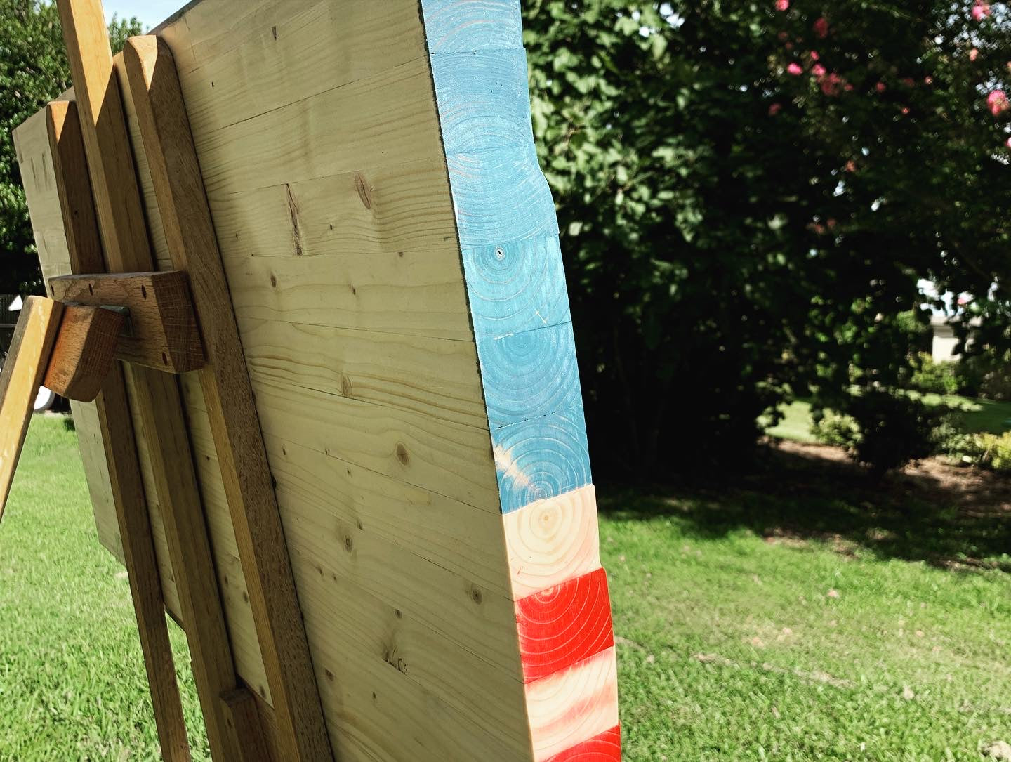 Rustic American Flag