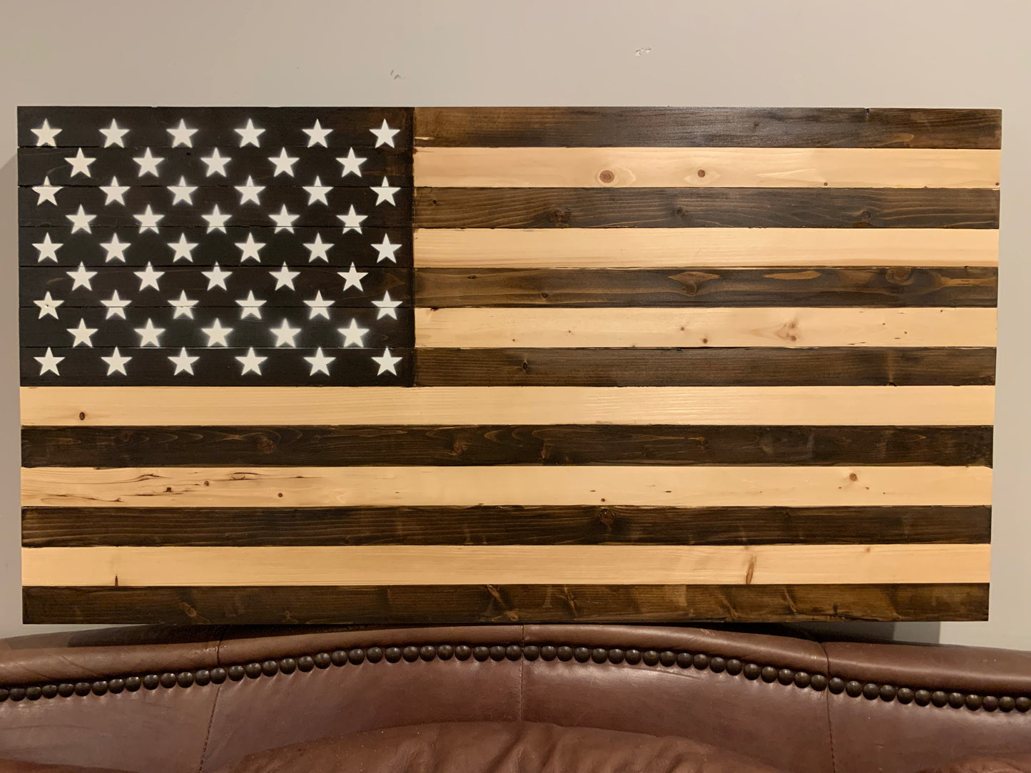 Rustic American Flag