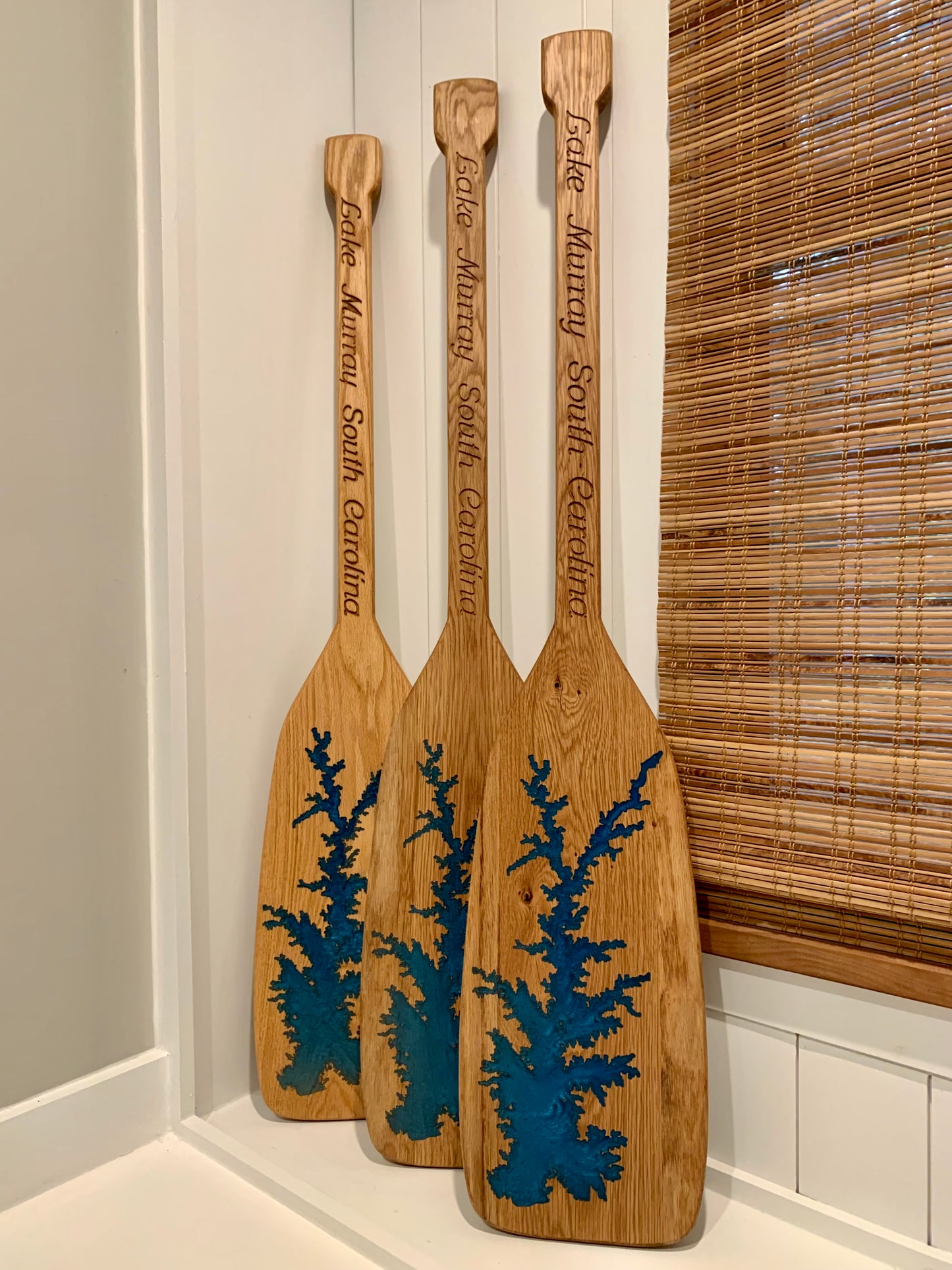 Handmade Solid Wood Oar