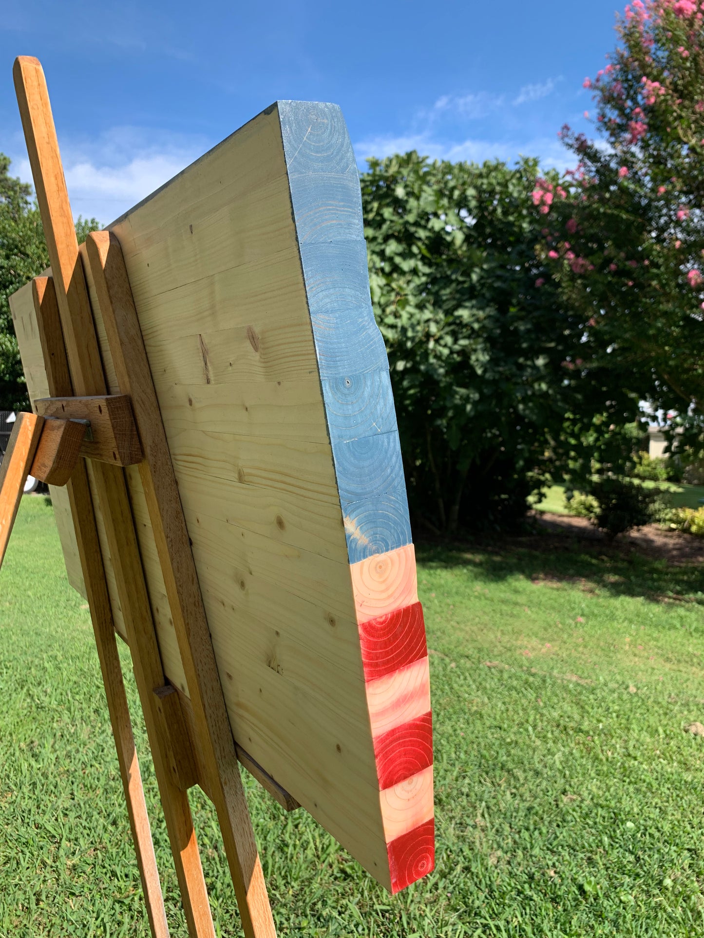 Rustic American Flag