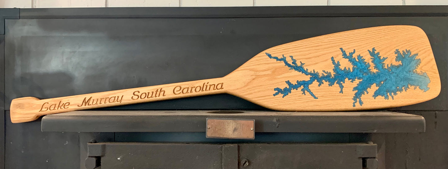 Handmade Solid Wood Oar