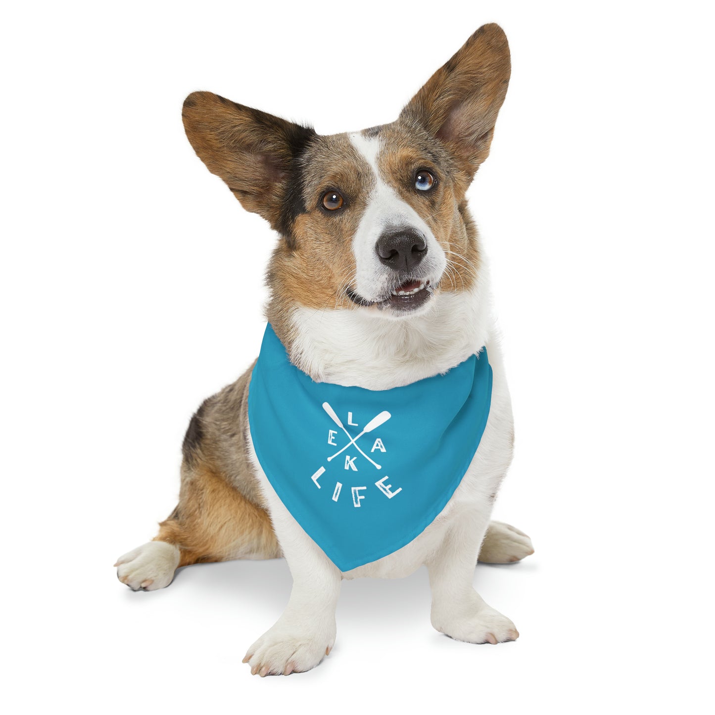 Lake Life Pet Bandana Collar