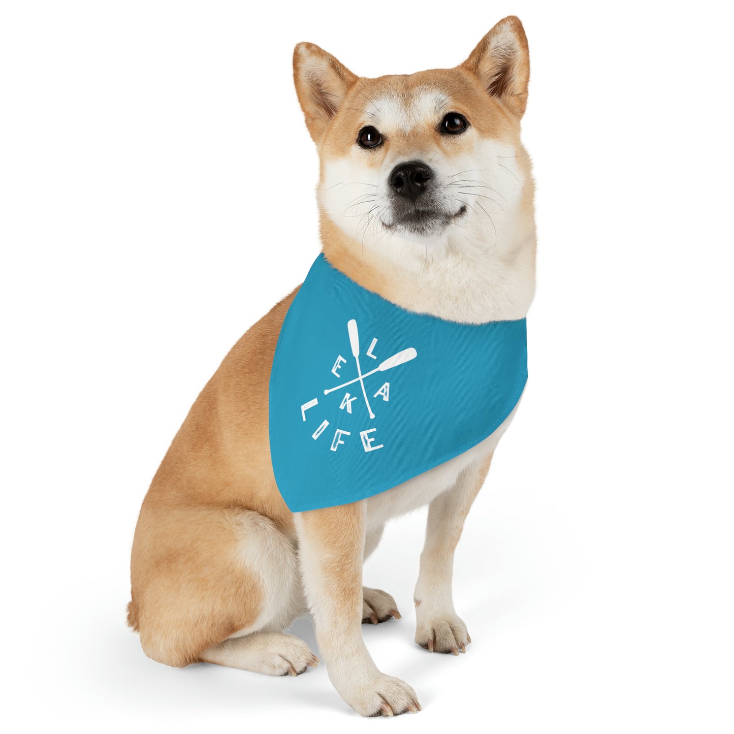 Lake Life Pet Bandana Collar