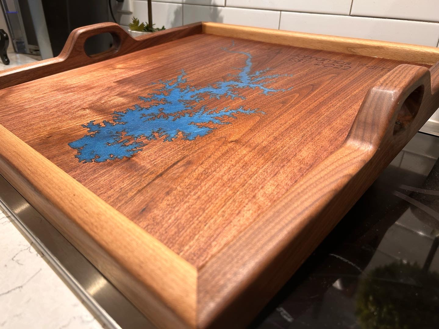 Epoxy Lake Tray